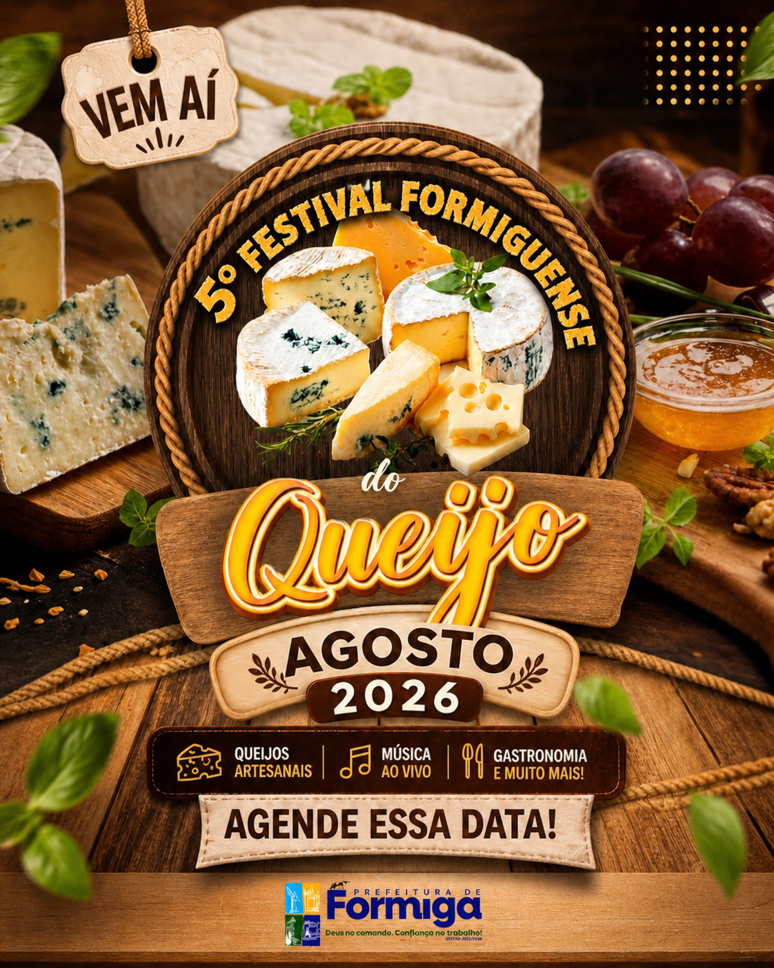 5º Festival Formiguense do Queijo – Edição 2026
