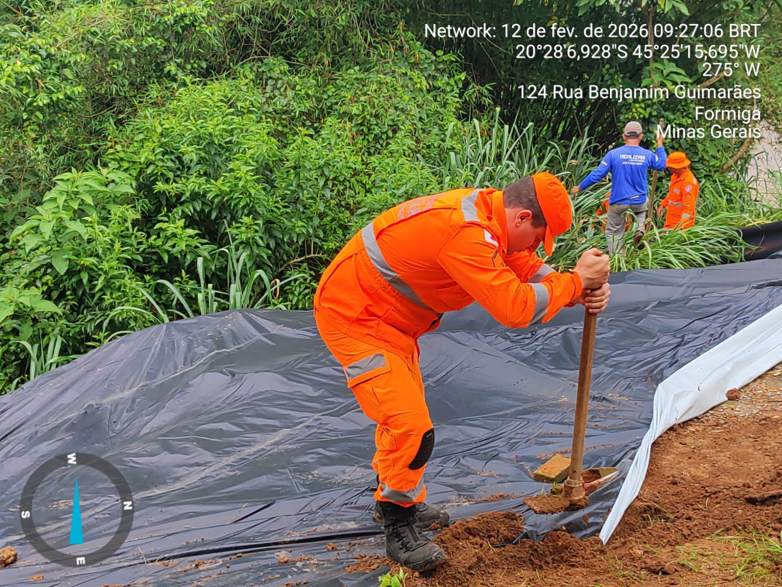 Ação conjunta garante segurança em área de risco no Bairro Lajinha