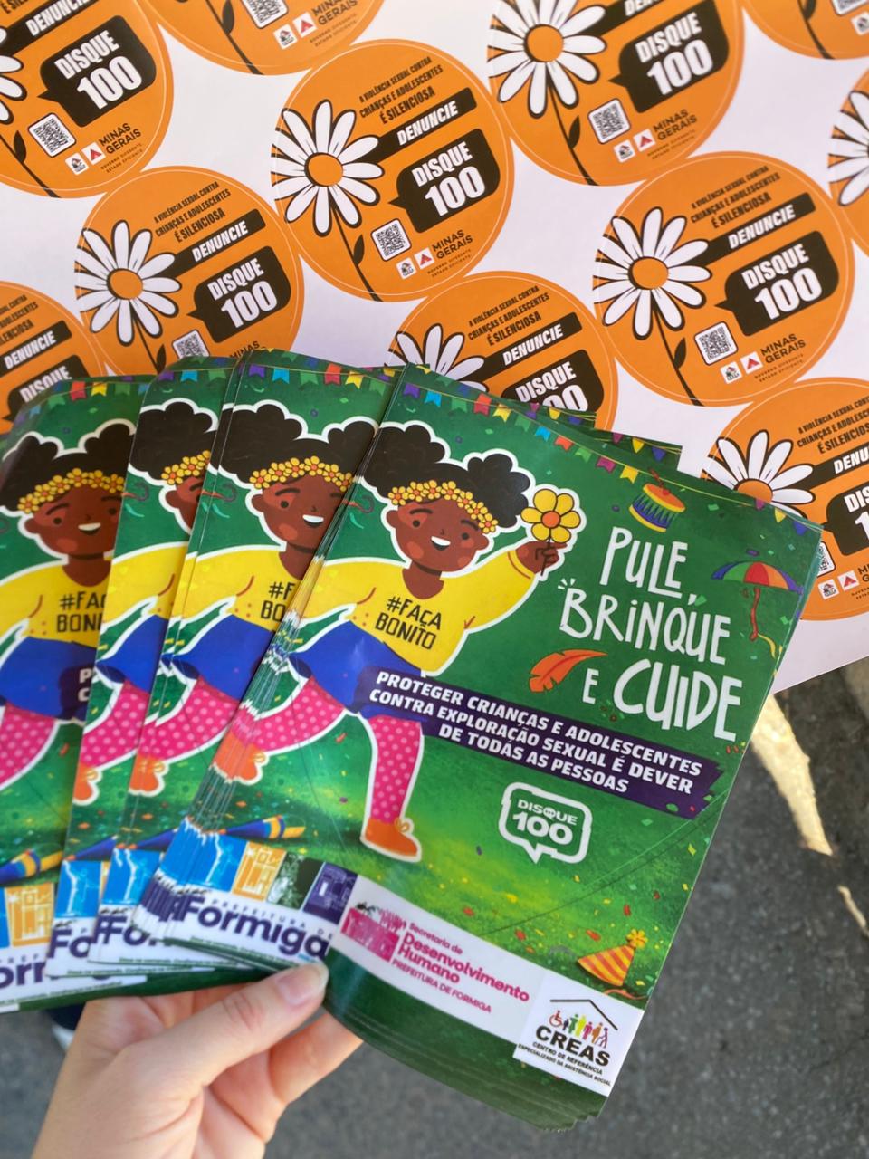 Campanha educativa e de conscientização contra a exploração sexual de crianças e adolescentes