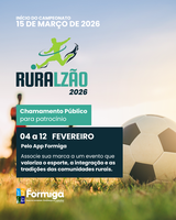 Chamamento Público para patrocínio - Ruralzão 2026