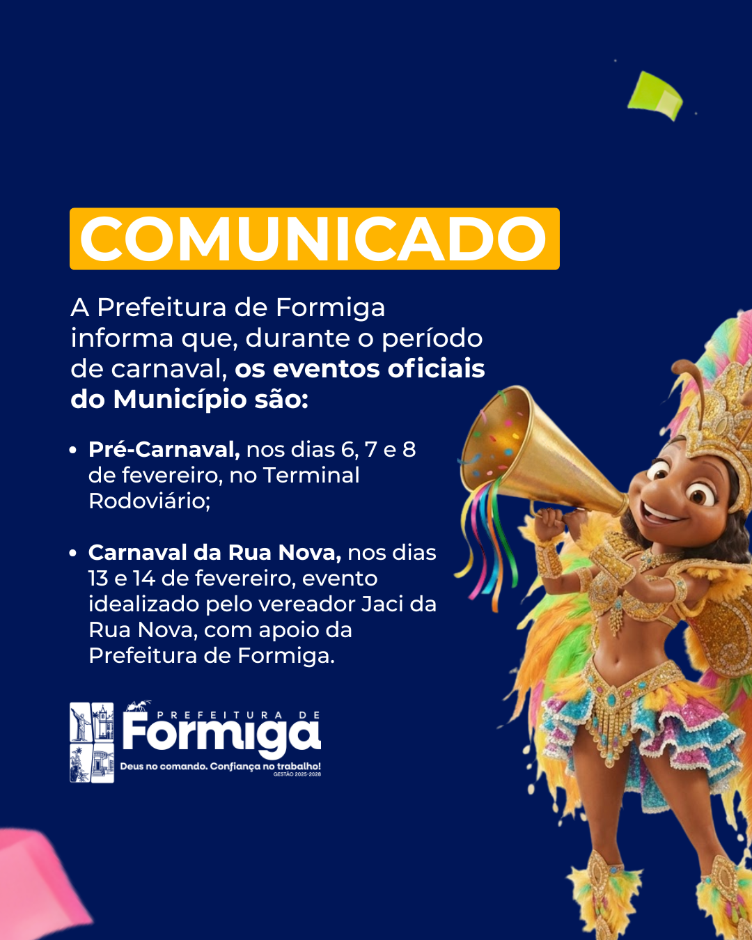 Comunicado à População