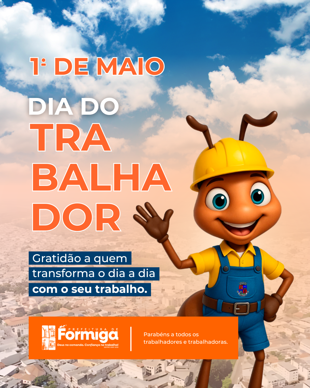 Feliz Dia do Trabalhador!