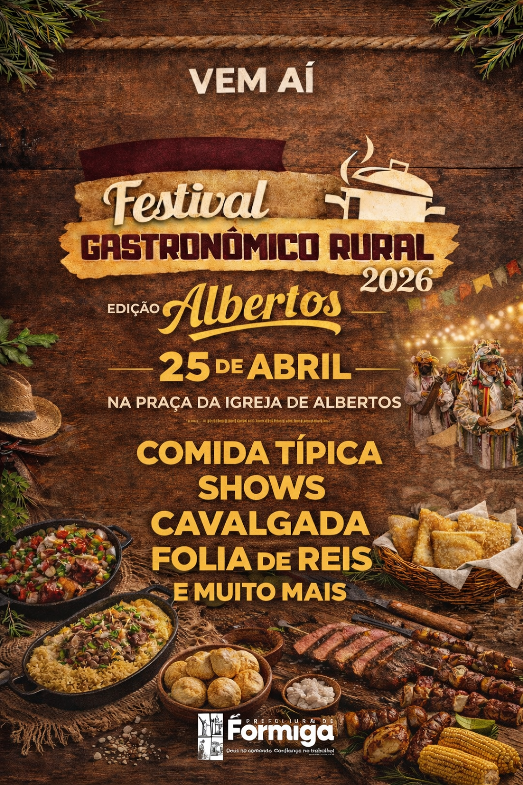 Festival Gastronômico Rural – Edição Albertos 2026