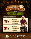 Festival Gastronômico Rural – Edição Fazenda Velha 2026 | Atrações Confirmadas!