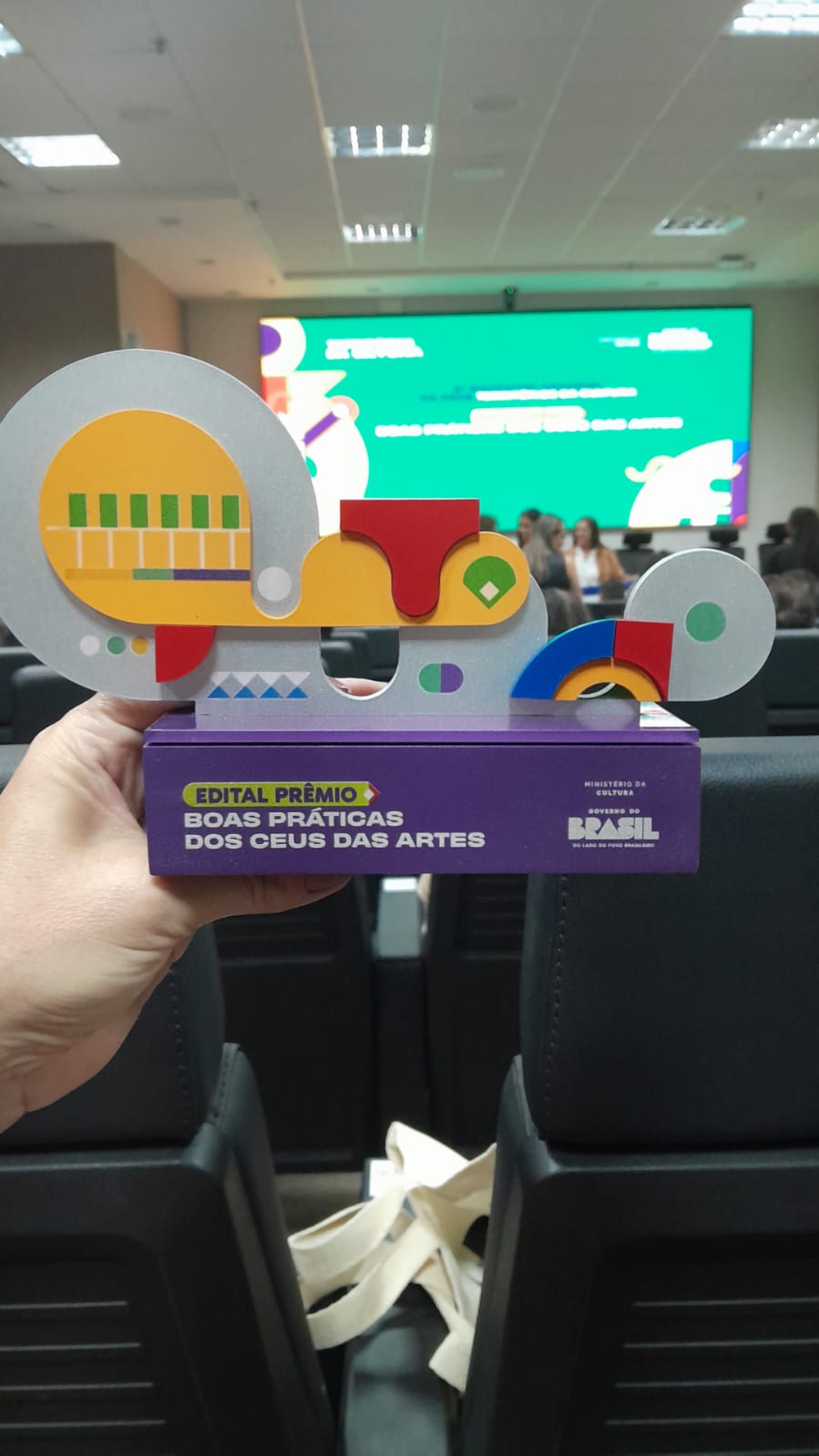 Formiga é destaque nacional em premiação do Ministério da Cultura
