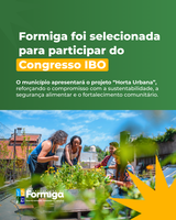 Formiga é selecionada para participar de Congresso Técnico-Científico de Agricultura Orgânica na UNICAMP