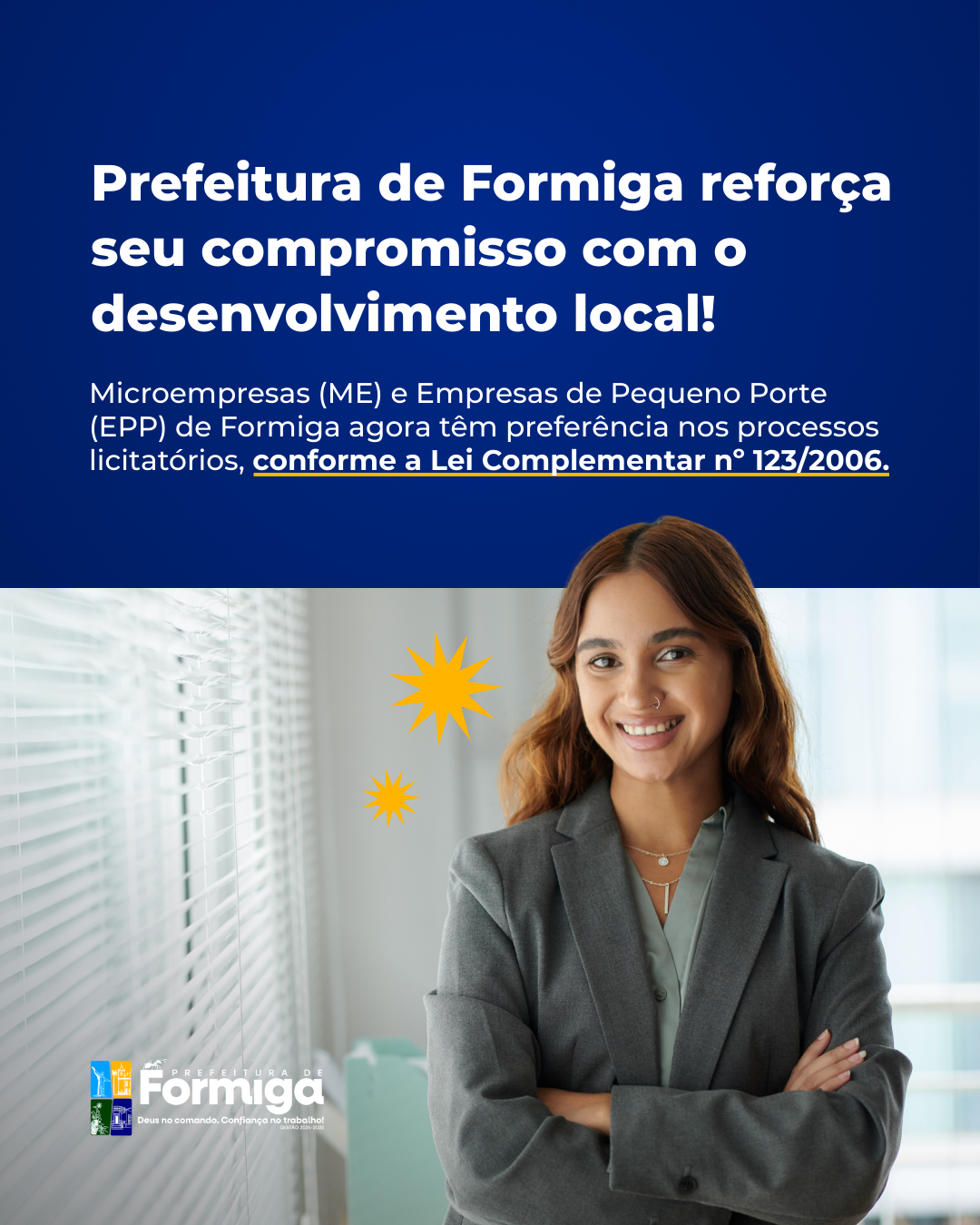 Formiga fortalece economia local com preferência a Micro e Pequenas Empresas em licitações