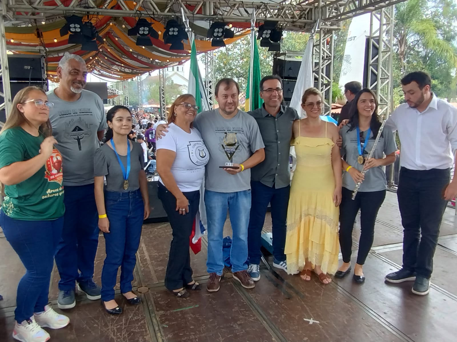 Formiga participa do V Encontro de Bandas em Arcos e fortalece intercâmbio cultural