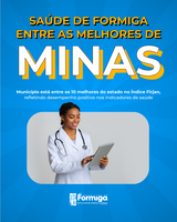 Formiga se destaca entre as 10 melhores cidades de Minas Gerais na área da saúde