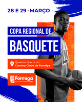 Formiga sedia Copa Regional de Basquete