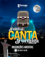 Inscrições abertas para o Festival Canta Formiga 2026
