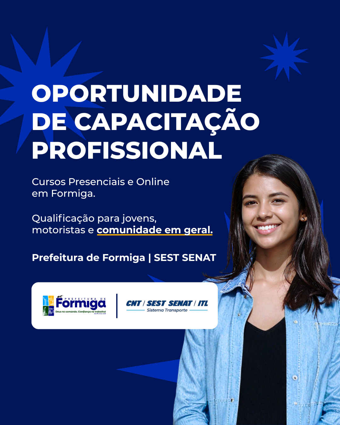 Oportunidade de Qualificação em Formiga!