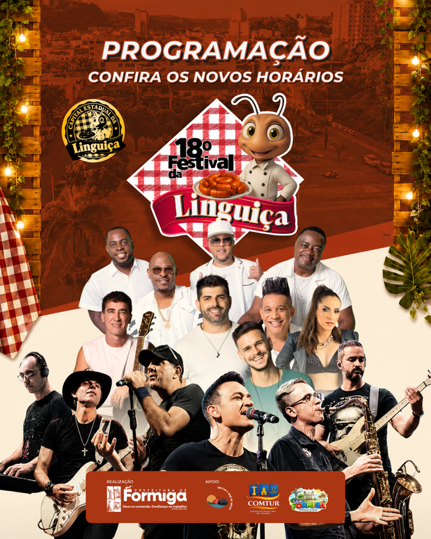 18º Festival da Linguiça: confira a programação atualizada
