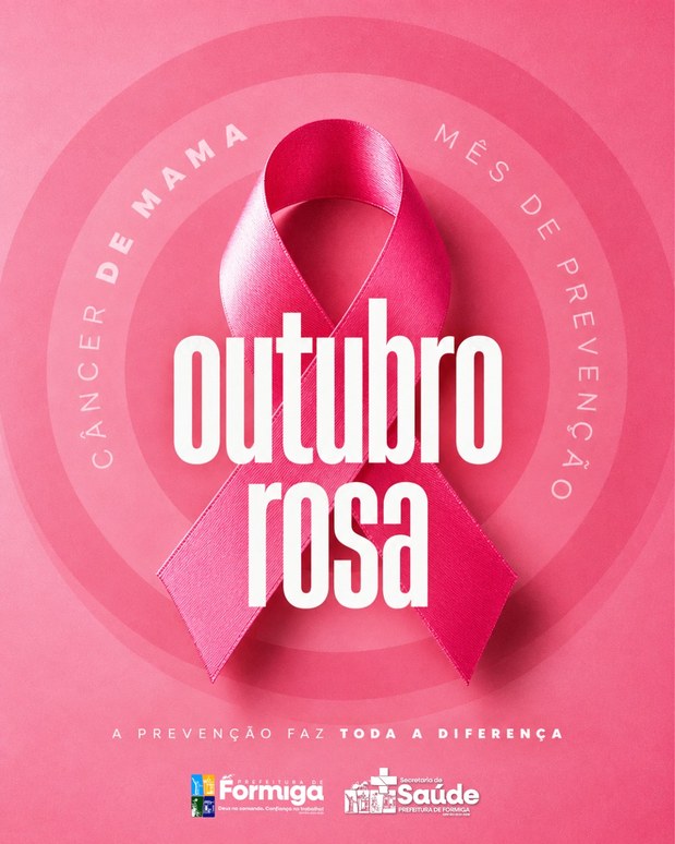 Outubro Rosa reforça a importância da prevenção e do cuidado com a saúde da mulher