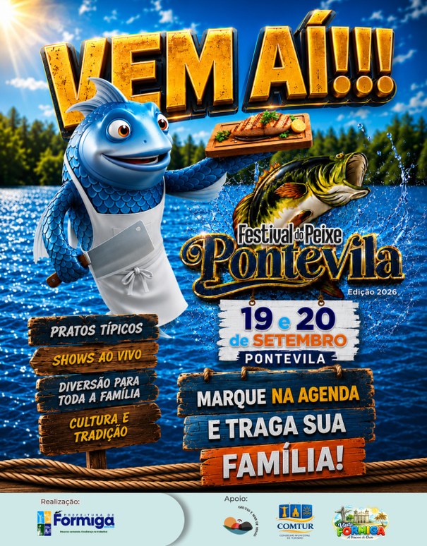 Vem aí o Festival do Peixe Pontevila 2026!