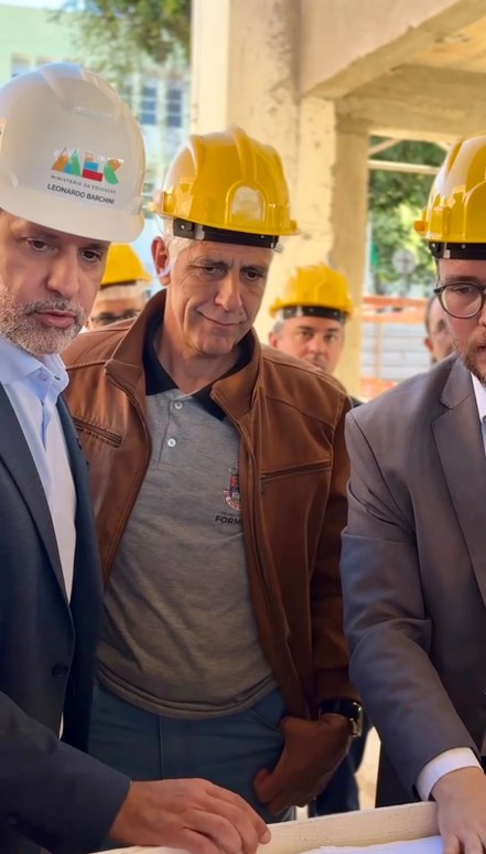 Prefeitura de Formiga acompanha visita do Ministro da Educação ao IFMG