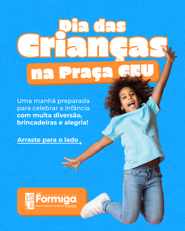 Dia das Crianças na Praça CEU das Artes!
