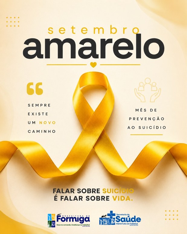 SETEMBRO AMARELO | PREVENIR É ACOLHER, ESCUTAR E CUIDAR