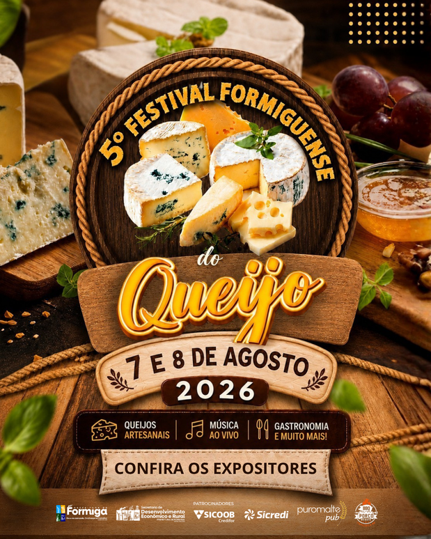 5º Festival Formiguense do Queijo: Confira os Expositores da Edição 2026