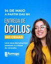 Prefeitura de Formiga informa data para entrega de óculos no CEMAS
