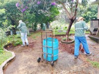 Prefeitura de Formiga inicia limpeza no Cemitério Parque da Saudade