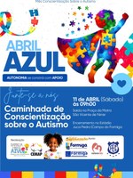 Prefeitura de Formiga promove Caminhada de Conscientização sobre o Autismo