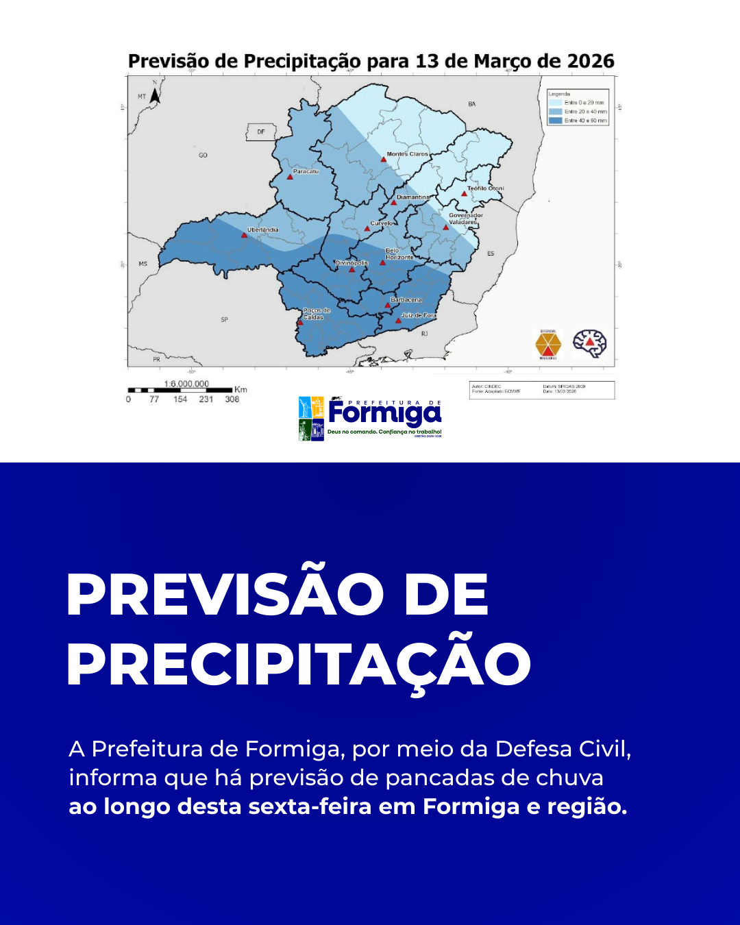 Previsão de precipitação