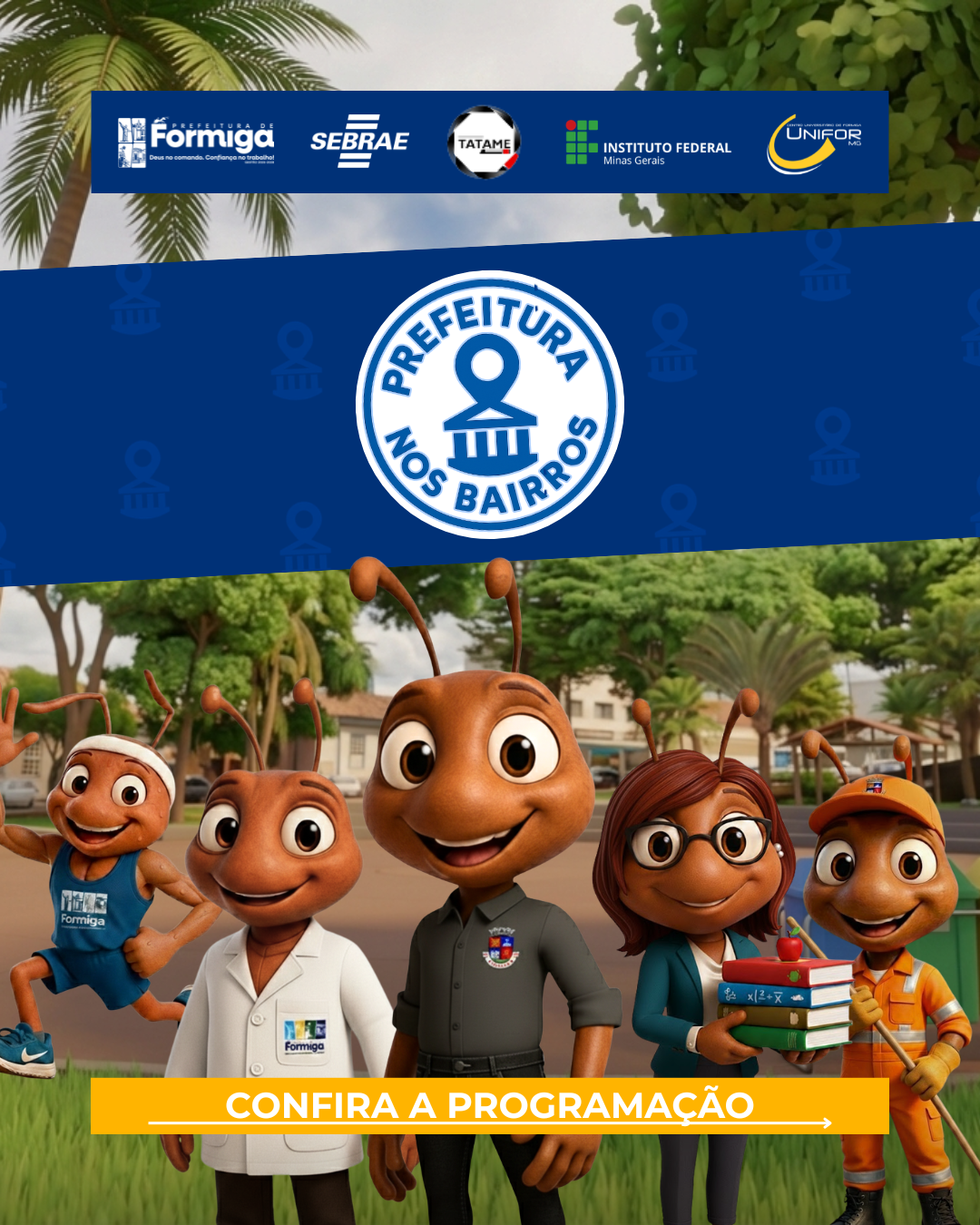 Programação - Prefeitura nos Bairros 2ª edição