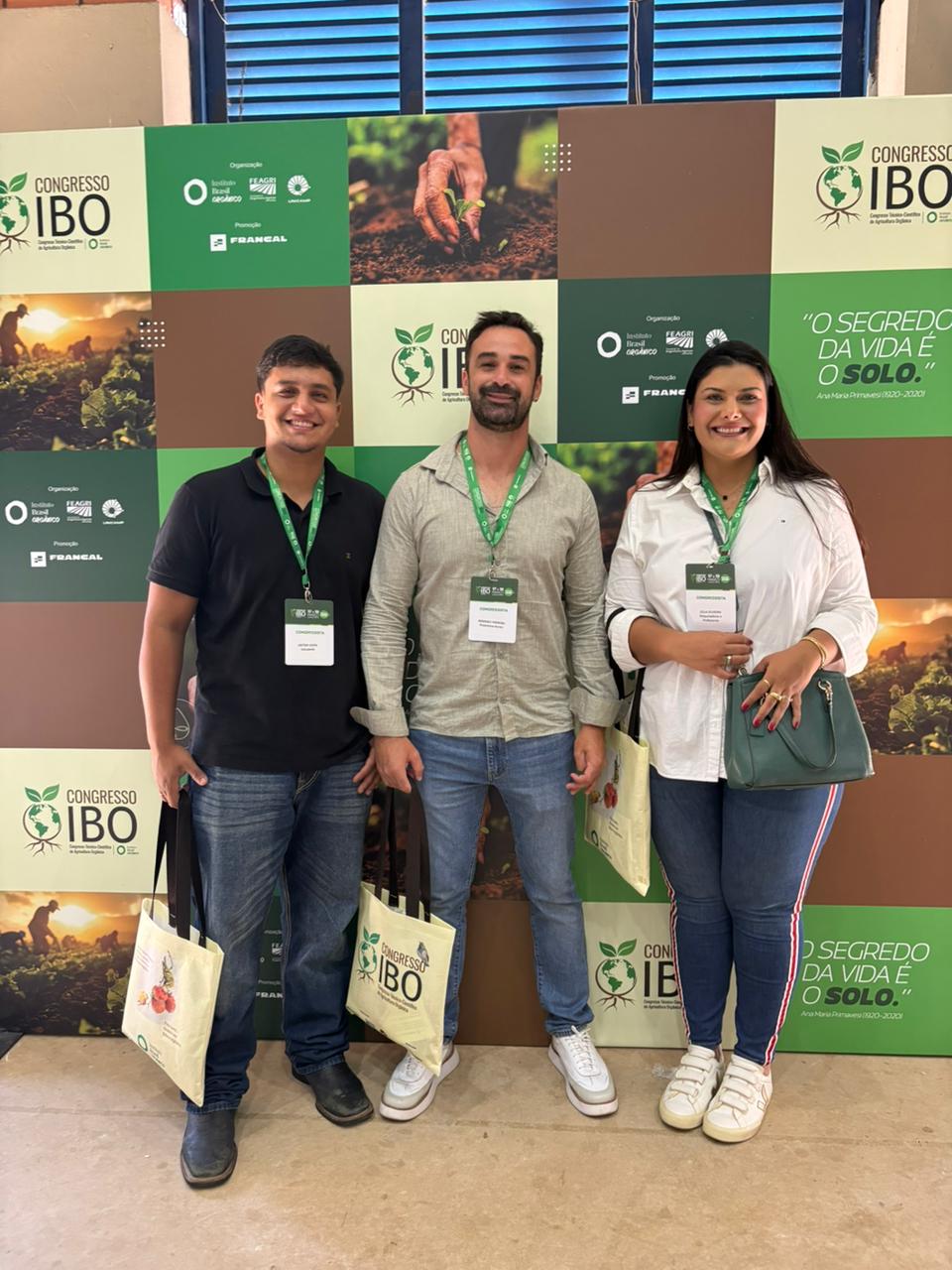 Projeto Horta Urbana de Formiga é destaque em Congresso Nacional de Agricultura Orgânica