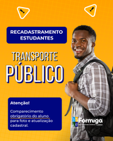 Recadastramento do Transporte Público para Estudantes