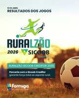 Ruralzão Sicoob Credifor 2026 – Resultados dos jogos de 12 de abril