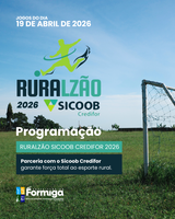 Ruralzão Sicoob Credifor 2026 - Jogos 19/04