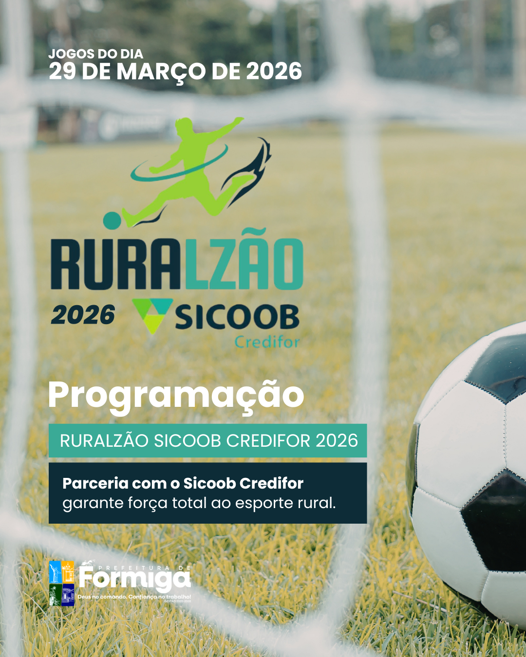 Ruralzão Sicoob Credifor 2026 - Jogos 29/03