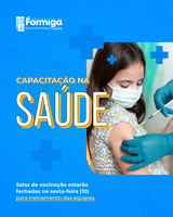 Salas de vacinação estarão fechadas nesta sexta-feira para capacitação das equipes de saúde