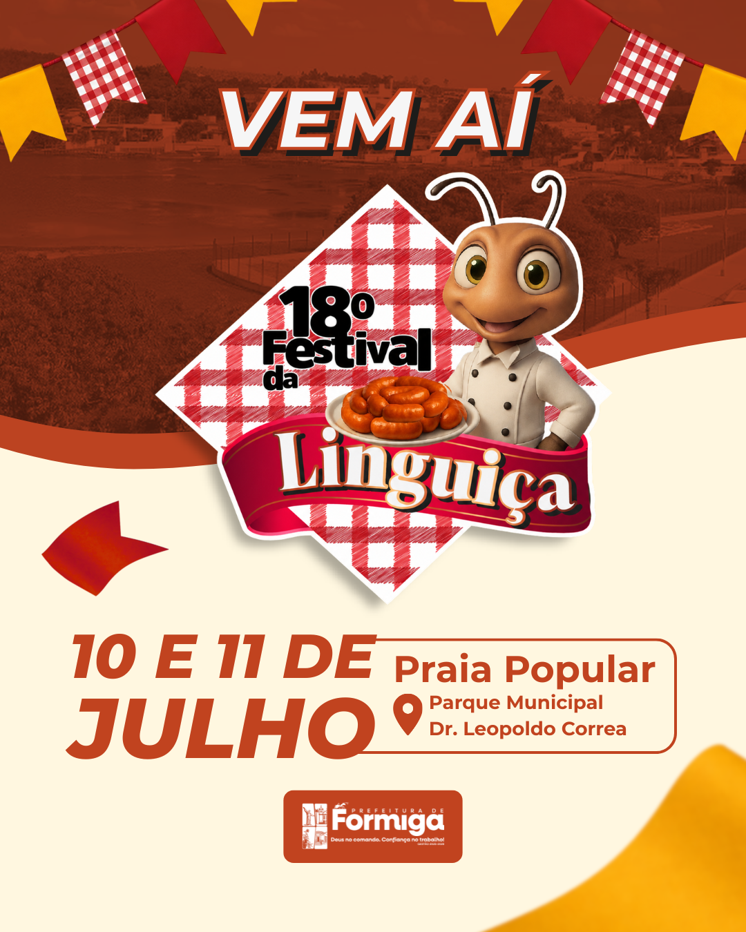 Vem aí o 18º Festival da Linguiça – Edição 2026